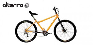 Altera 29 Vélo hybride entre vélo droit et couché L'Altera 29"