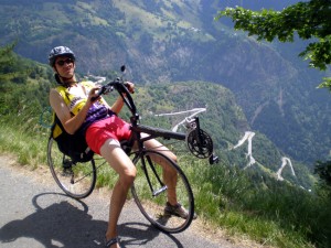 L'Alpe d'Huez en Metaphysic Route de l'Alpe d'Huez en vélo couché Metaphysic